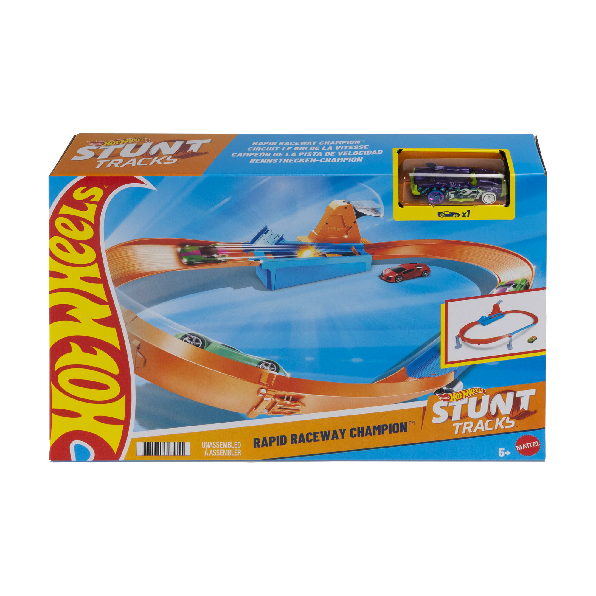 

Ігровий набір Hot Wheels Змагання за кубок Чемпіона Чемпіон кола, від 5 років (GJM75)