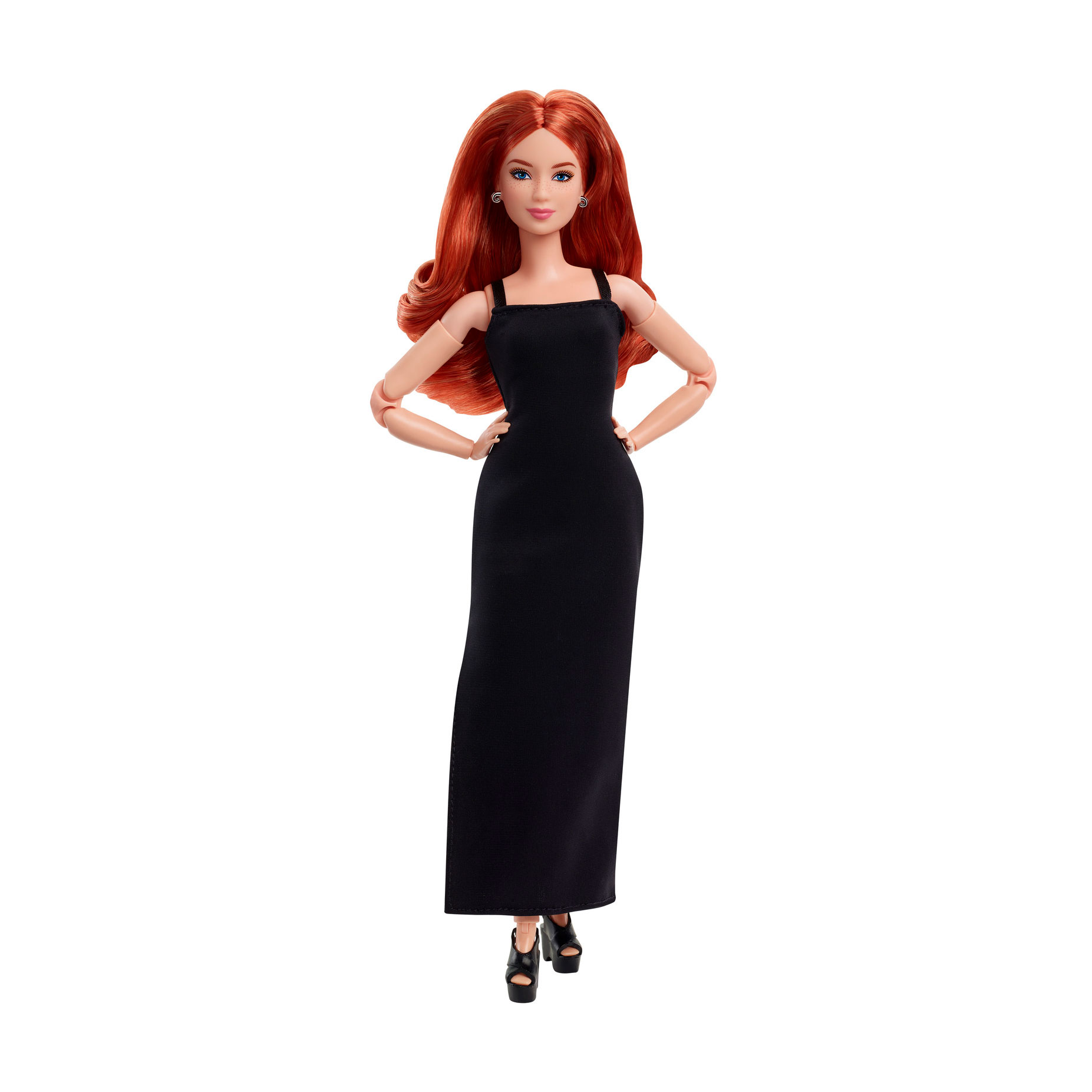 

Лялька Barbie Signature Barbie Basics Model 04 Рудоволоса та тендітна, від 6 років (JBH74)