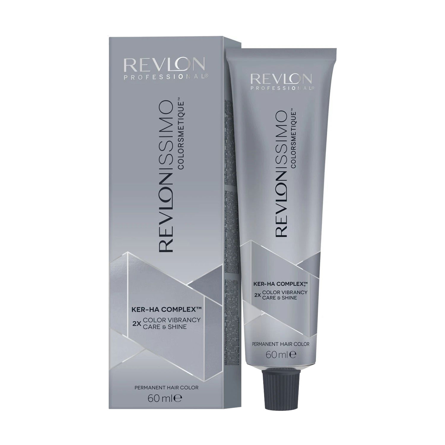 

Перманентна фарба для волосся Revlon Professional Revlonissimo Colorsmetique Ker-Ha Complex Cools 8.18 Immersive Nude Blonde, 60 мл