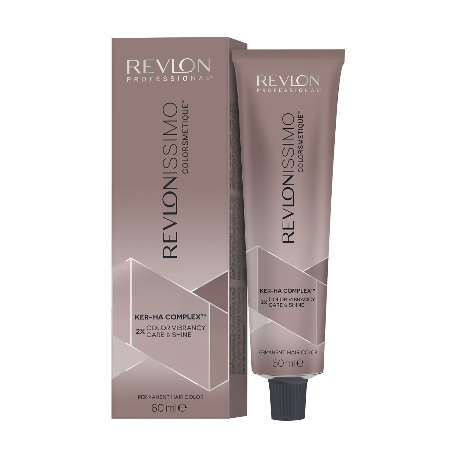 

Перманентна фарба для волосся Revlon Professional Revlonissimo Colorsmetique Ker-Ha Complex Brunettes 7.41 Medium Chestnut Ash Blonde, 60 мл