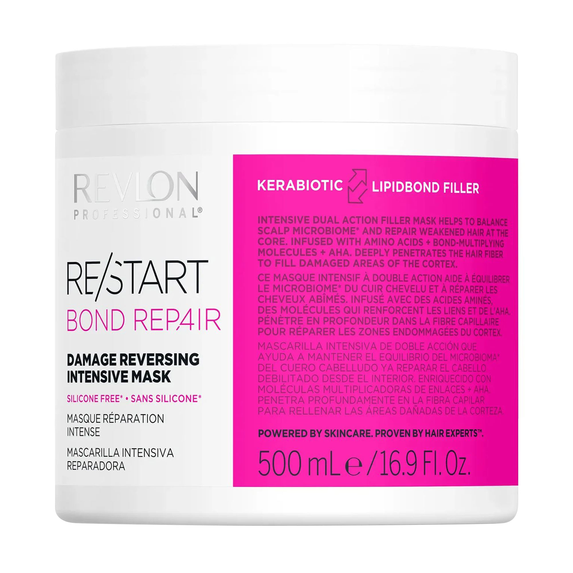 

Відновлювальна маска для волосся Revlon Professional Restart Bond Repair Damage Reversing Intensive Mask, 500 мл