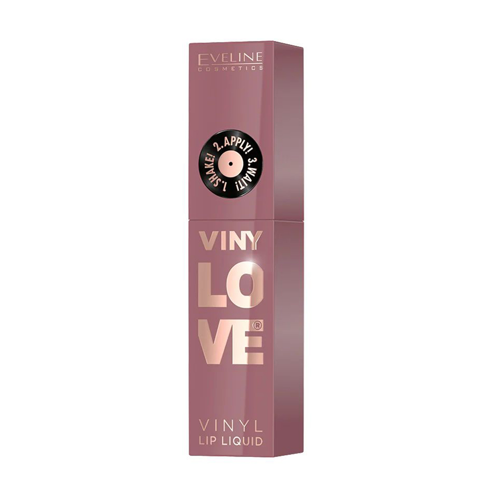 

Рідка помада для губ Eveline Cosmetics VinyLove Vinyl Lip Liquid з вініловим фінішем, 06 Chillie, 4 мл