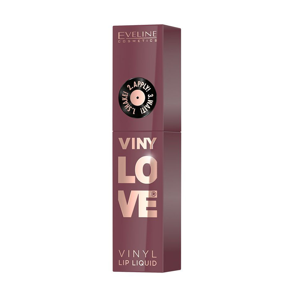 

Рідка помада для губ Eveline Cosmetics VinyLove Vinyl Lip Liquid з вініловим фінішем, 08 Honey, 4 мл