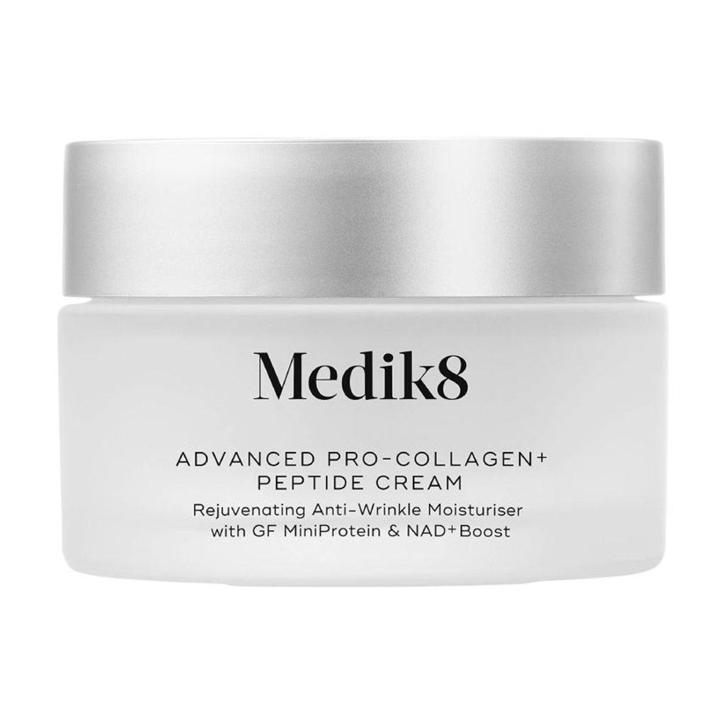 

Омолоджувальний зволожувальний крем для обличчя Medik8 Advanced Pro-Collagen+ Peptide Cream проти зморщок, 50 мл