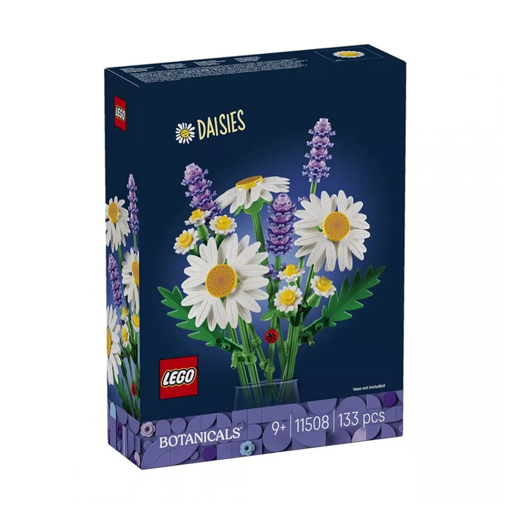 

Конструктор LEGO Botanicals Ромашки, 133 деталі, від 9 років (11508)