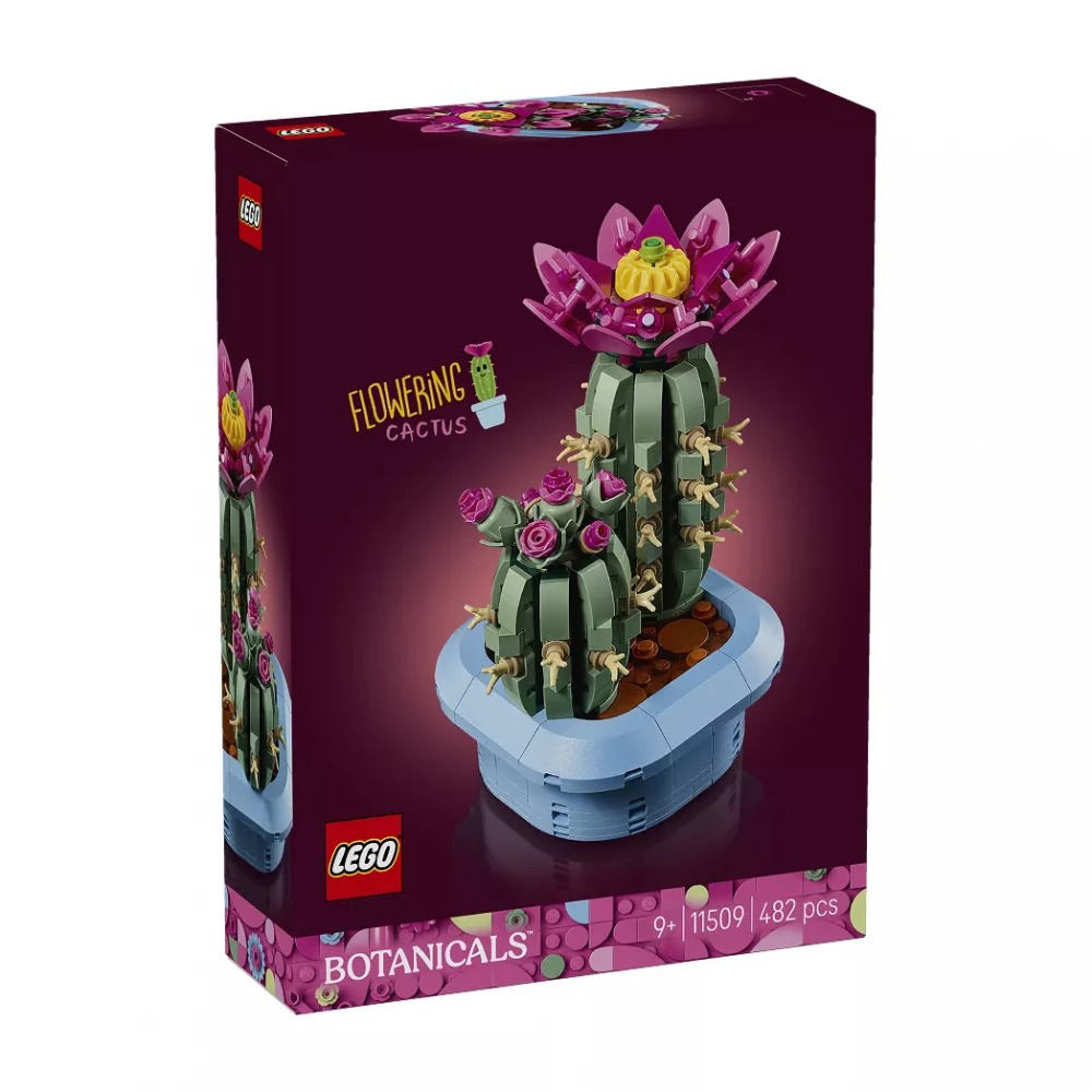 

Конструктор LEGO Botanicals Цвітіння кактуса, 482 деталі, від 9 років (11509)