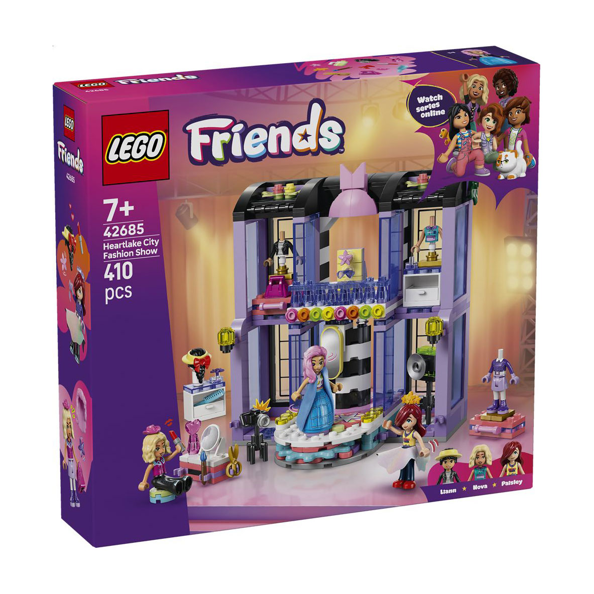 

Конструктор LEGO Friends Модний показ у Хартлейк-Сіті, 410 деталей, від 7 років (42685)