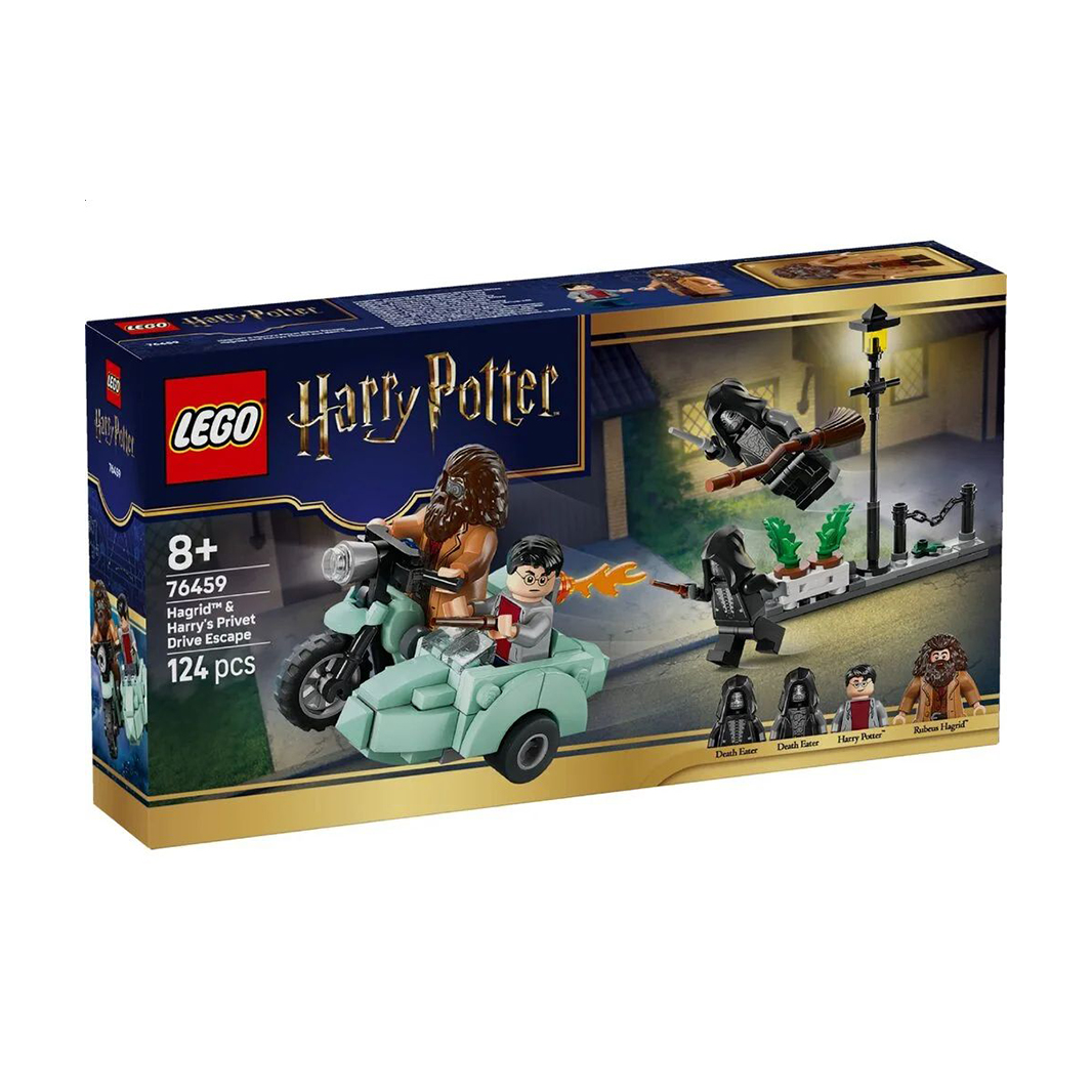 

Конструктор LEGO Harry Potter Геґрід і Гаррі: Втеча з Тисової вулиці, 124 деталі, від 8 років (76459)