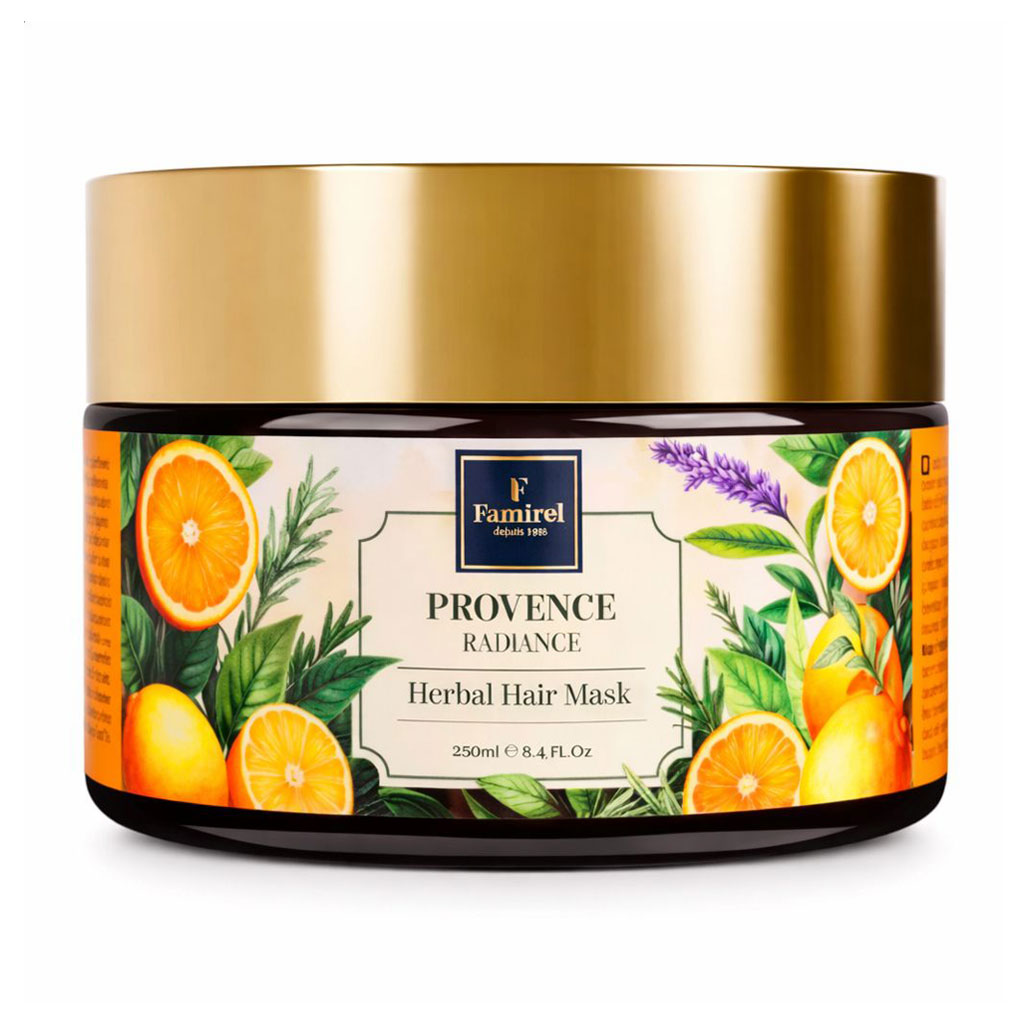 

Трав'яна маска для волосся Famirel Provence Radiance Herbal Hair Mask, 250 мл