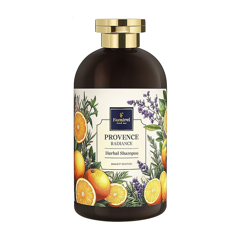 Трав'яний шампунь для волосся Famirel Provence Radiance Herbal Shampoo, 500 мл