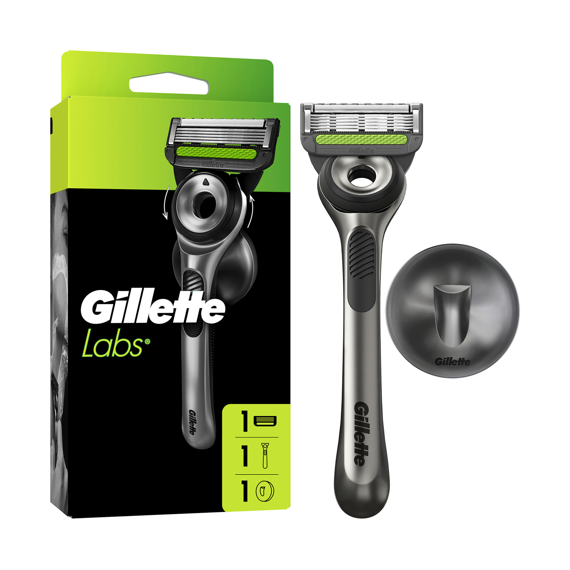 

Станок для гоління чоловічий з 1 змінним картриджем Gillette Labs