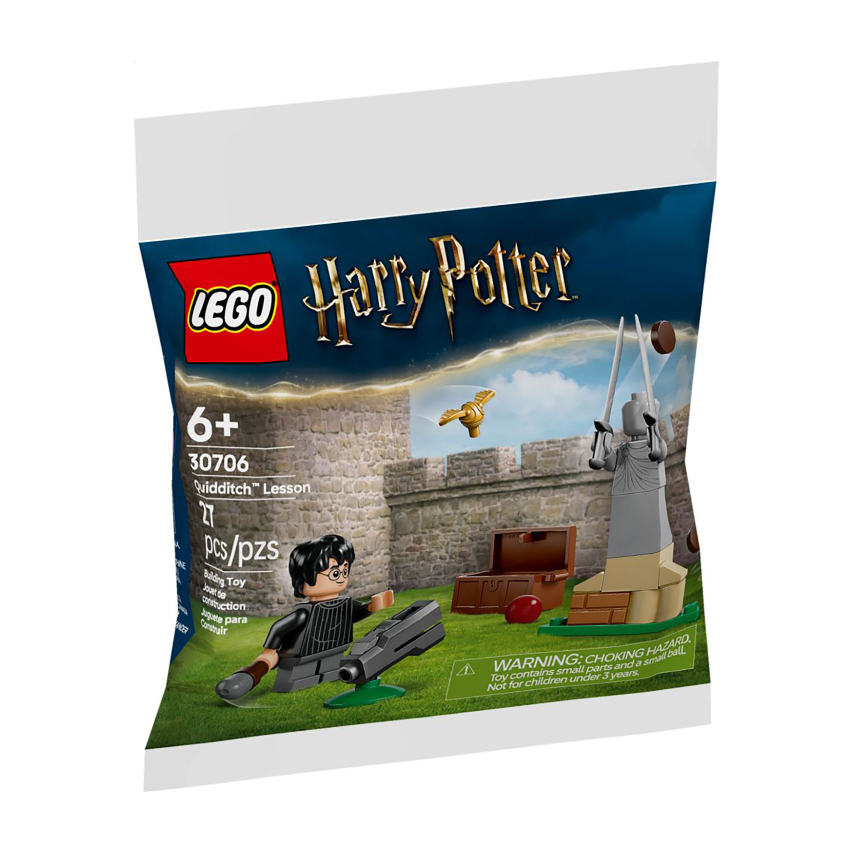 

Конструктор LEGO Harry Potter Урок з Квідичу, 27 деталей, від 6 років (30706)