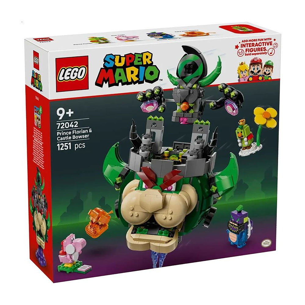 

Конструктор LEGO Super Mario Prince Florian & Castle Bowser, 1251 деталь, від 9 років (72042)