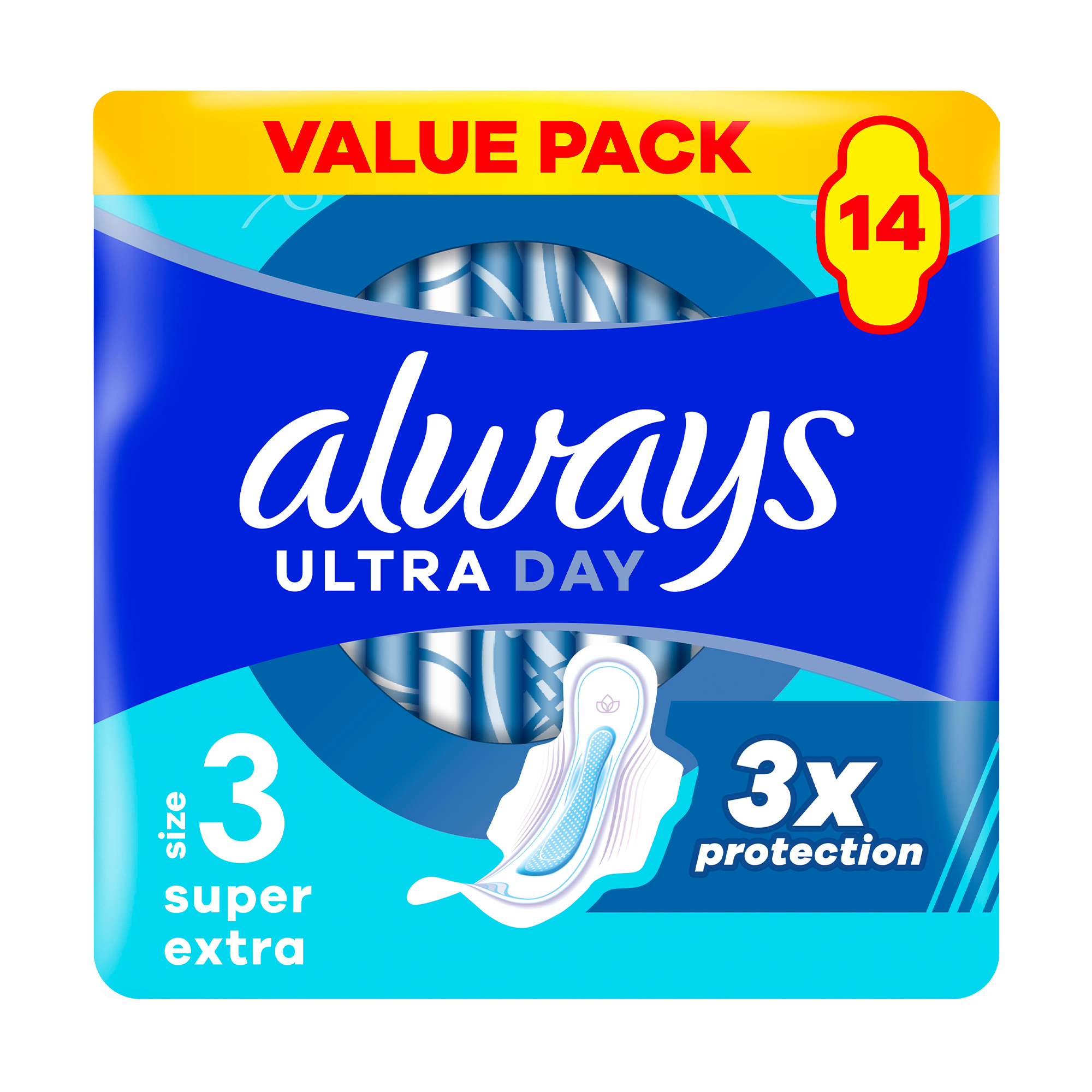 

Гігієнічні прокладки Always Ultra Day Super Extra розмір 3, 14 шт