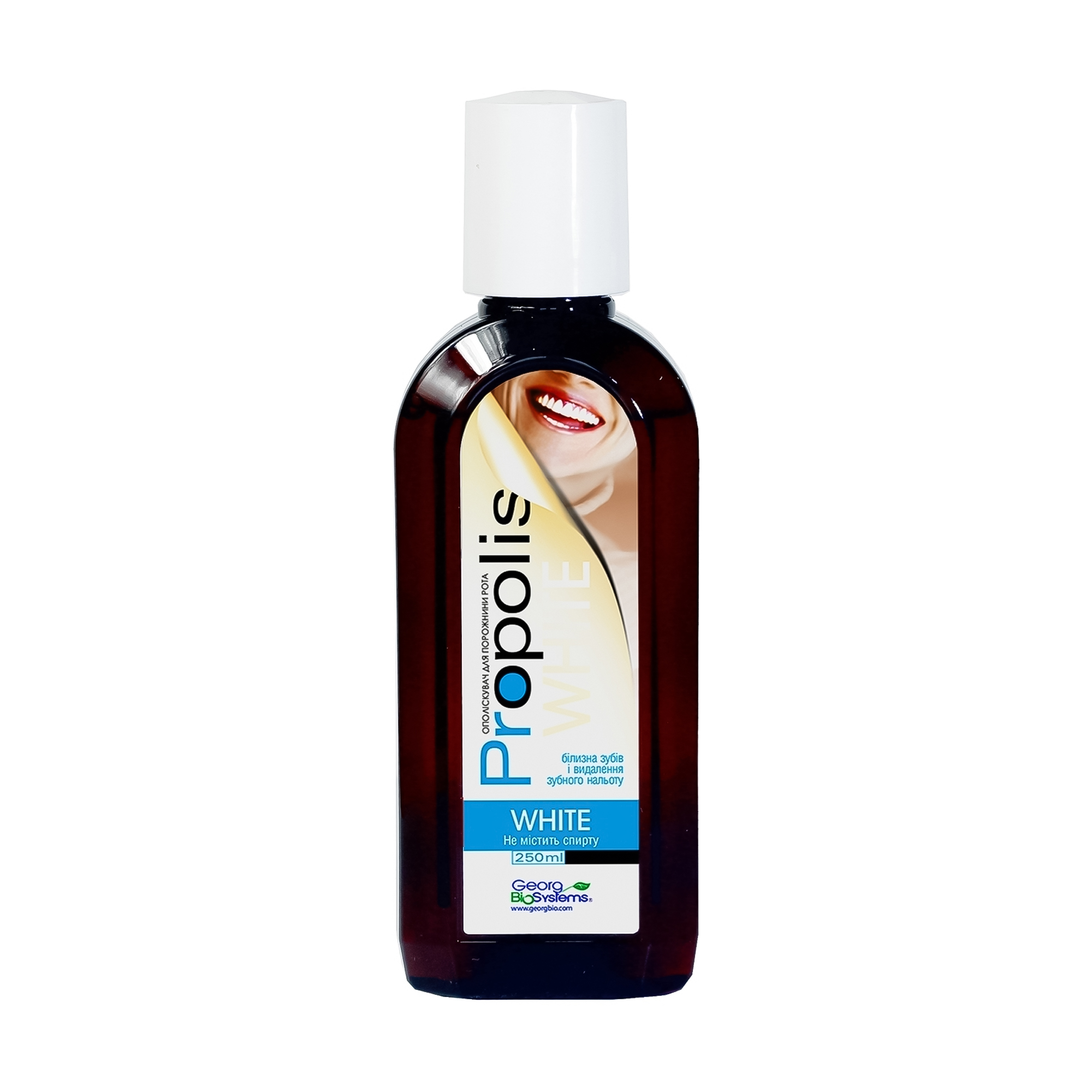 

Ополіскувач для ротової порожнини Georg Bio Systems Propolis White, 250 мл