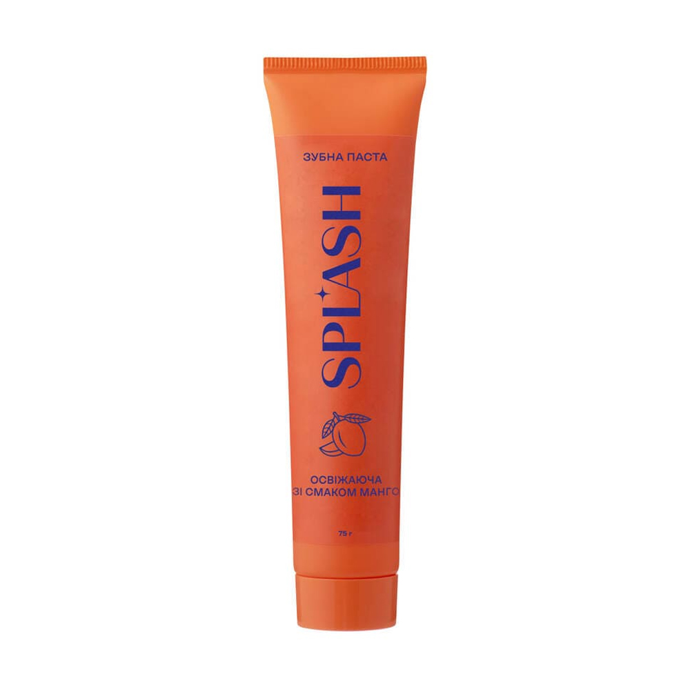 

Освіжальна зубна паста Splash зі смаком манго, 75 г