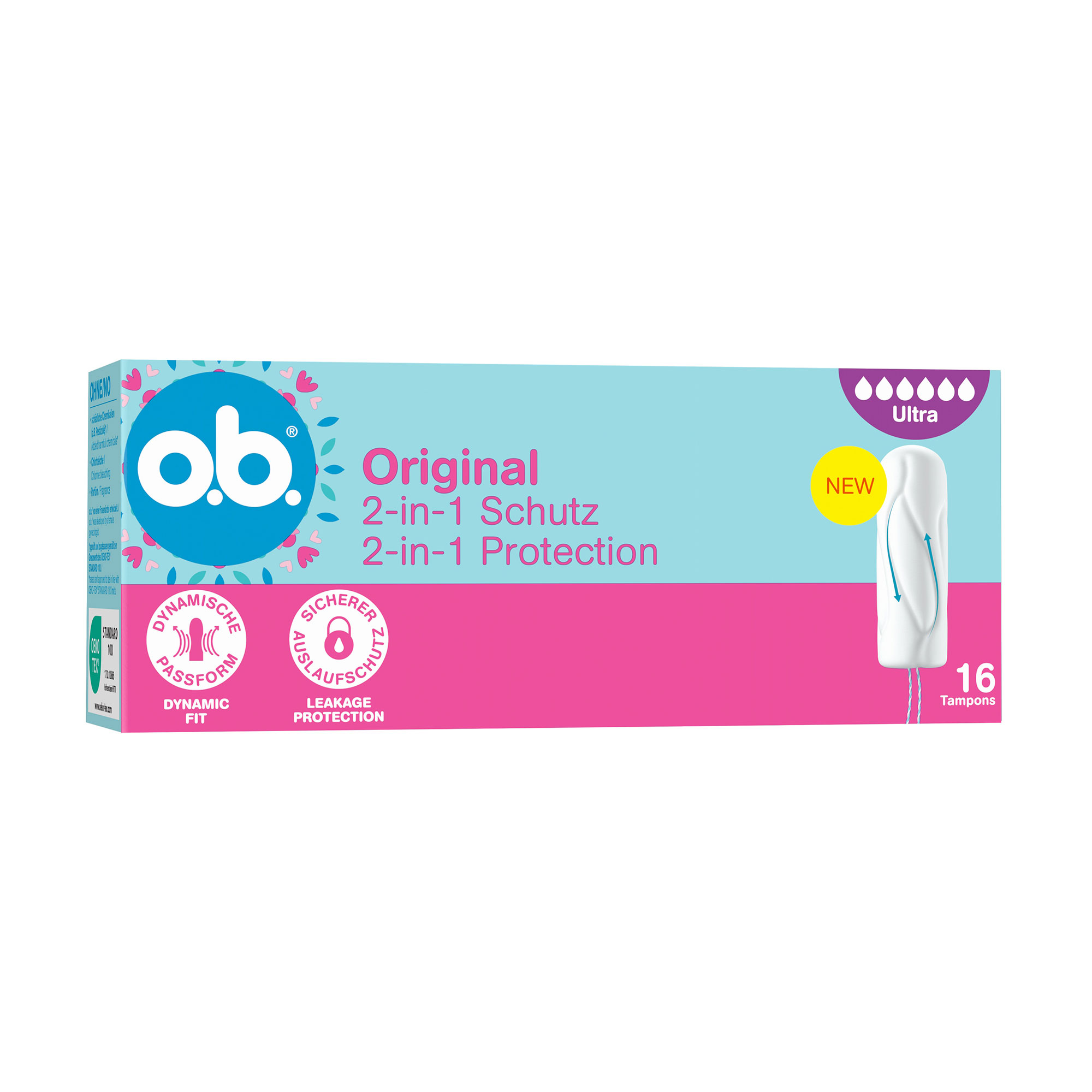 

Тампони o.b. Original Ultra, 16 шт