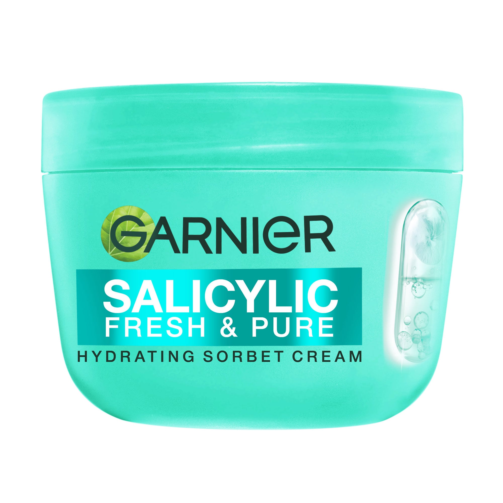 

Зволожувальний крем-сорбет для обличчя GARNIER Salicylic Fresh & Matte Hydrating Sorbet Cream із саліциловою кислотою, 85 мл