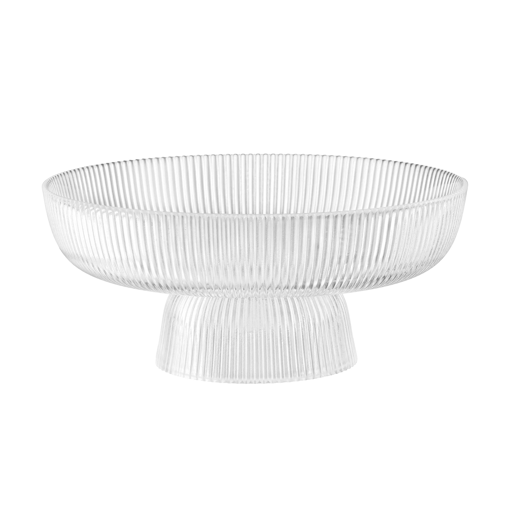 

Ваза для фруктів Ardesto Iceberg, 26*11 см, прозора (AR5043)