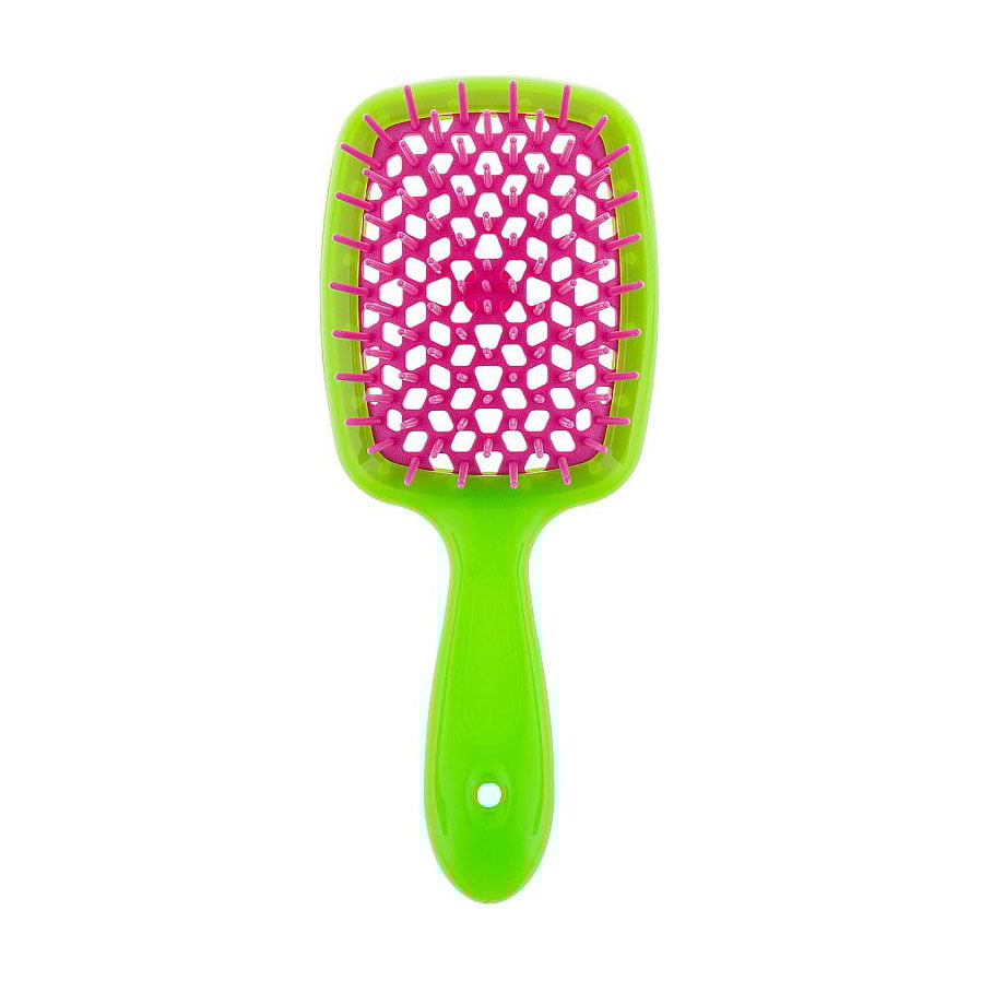 

Щітка для волосся Janeke Superbrush салатова з фіолетовим (86sp226 VER)