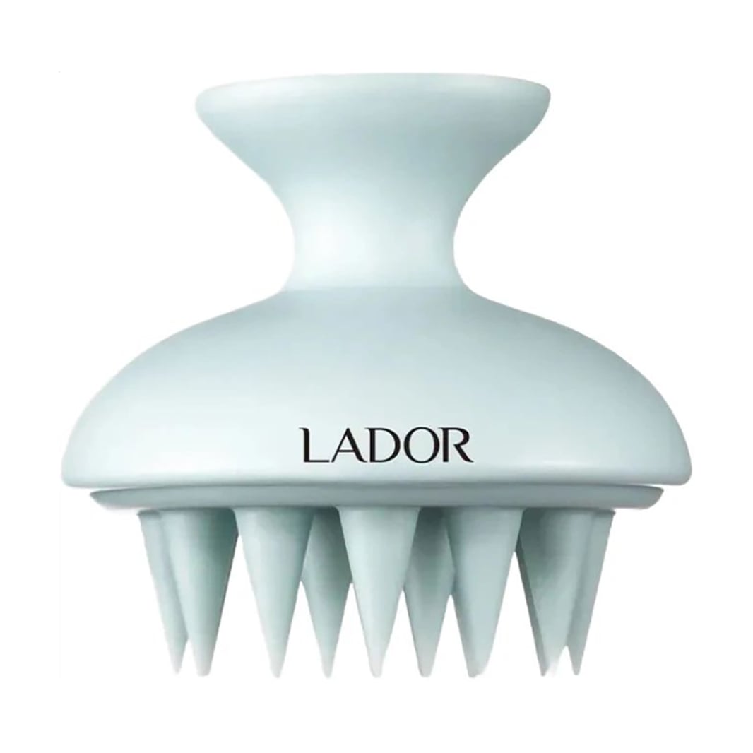 

Щітка для миття волосся та масажу голови La'dor Scalp Massager Shampoo Brush, 7*7*7 см, бірюзова, 1 шт