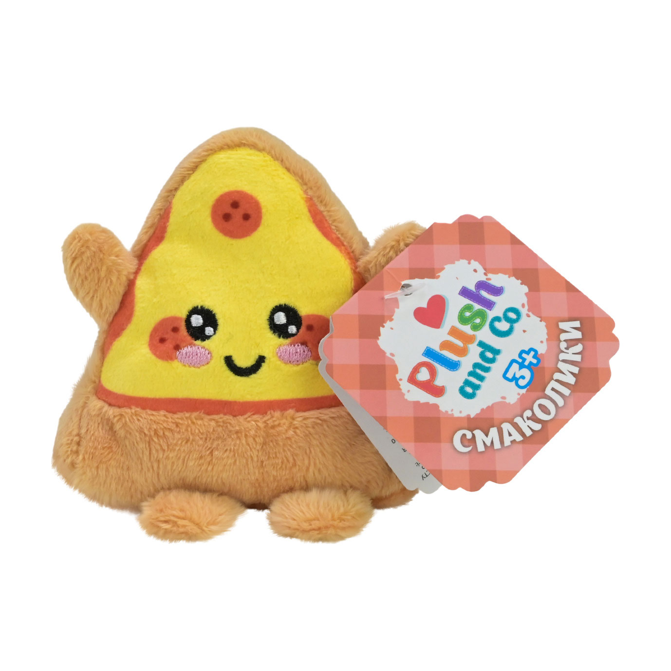 

М'яка іграшка Plush and Co Смаколики Піца, 9*3*9 см, від 3 років (PLC25034)