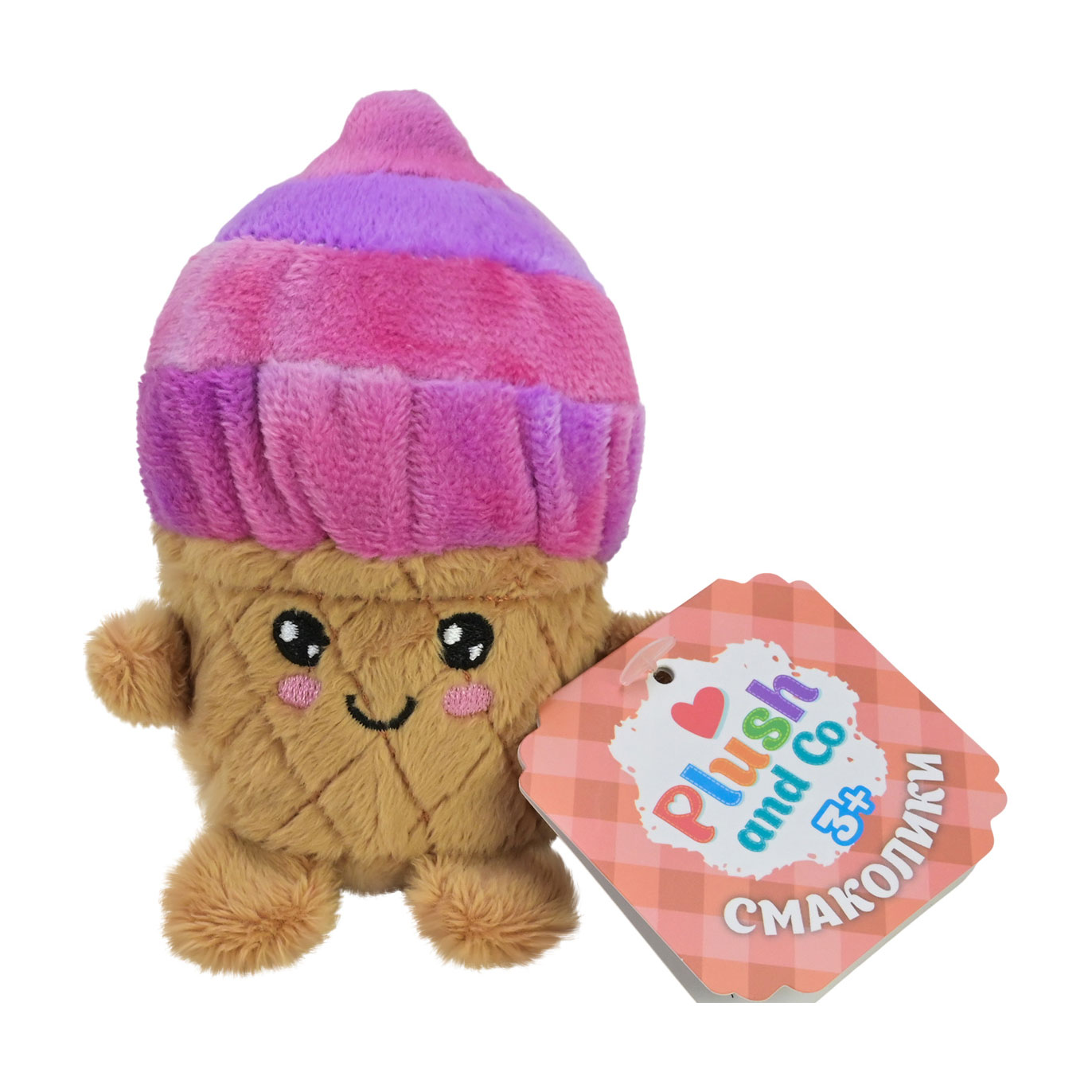 

М'яка іграшка Plush and Co Смаколики Морозиво, 6*6*10 см, від 3 років (PLC25039)