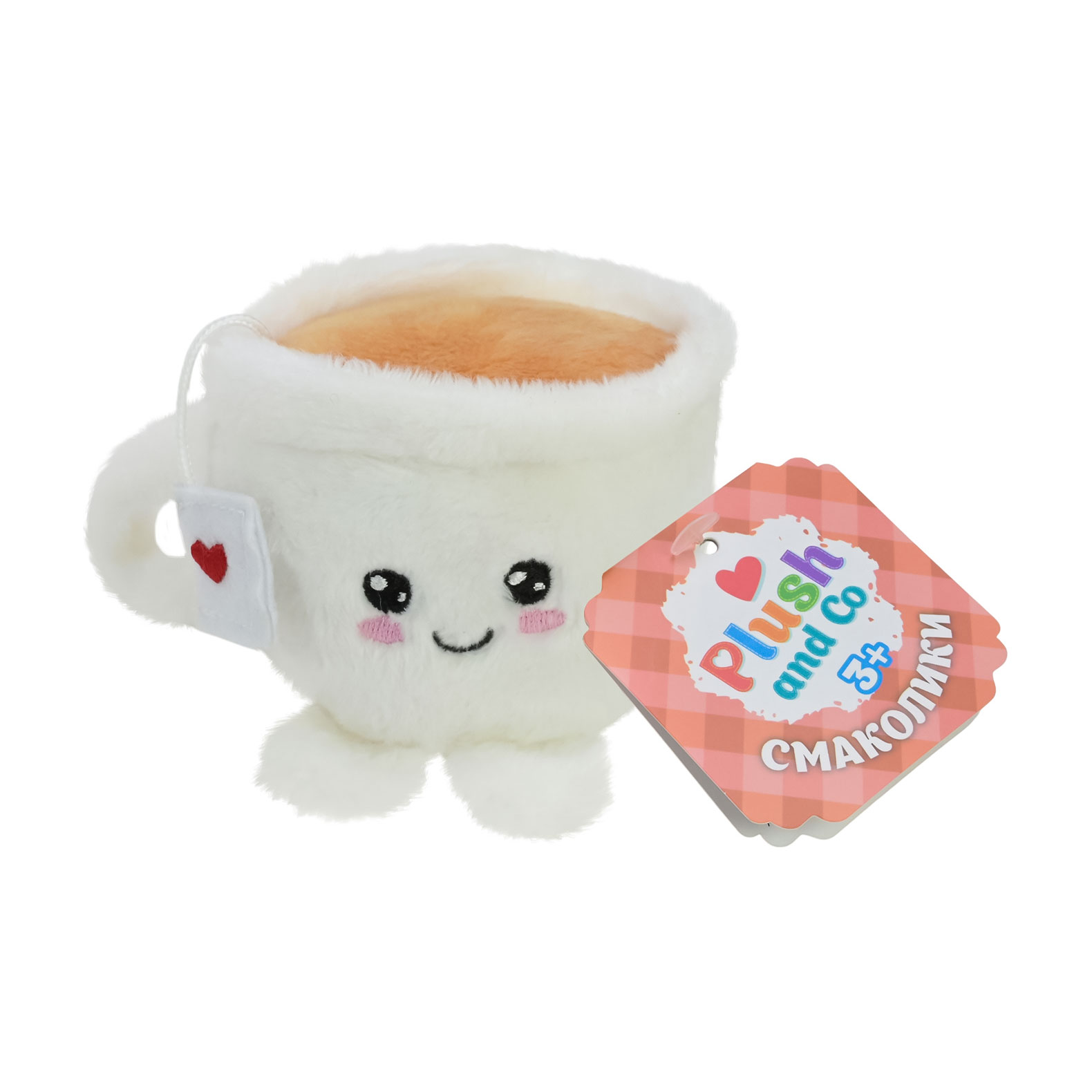 

М'яка іграшка Plush and Co Смаколики Чашка чаю, 7*7*6 см, від 3 років (PLC25040)