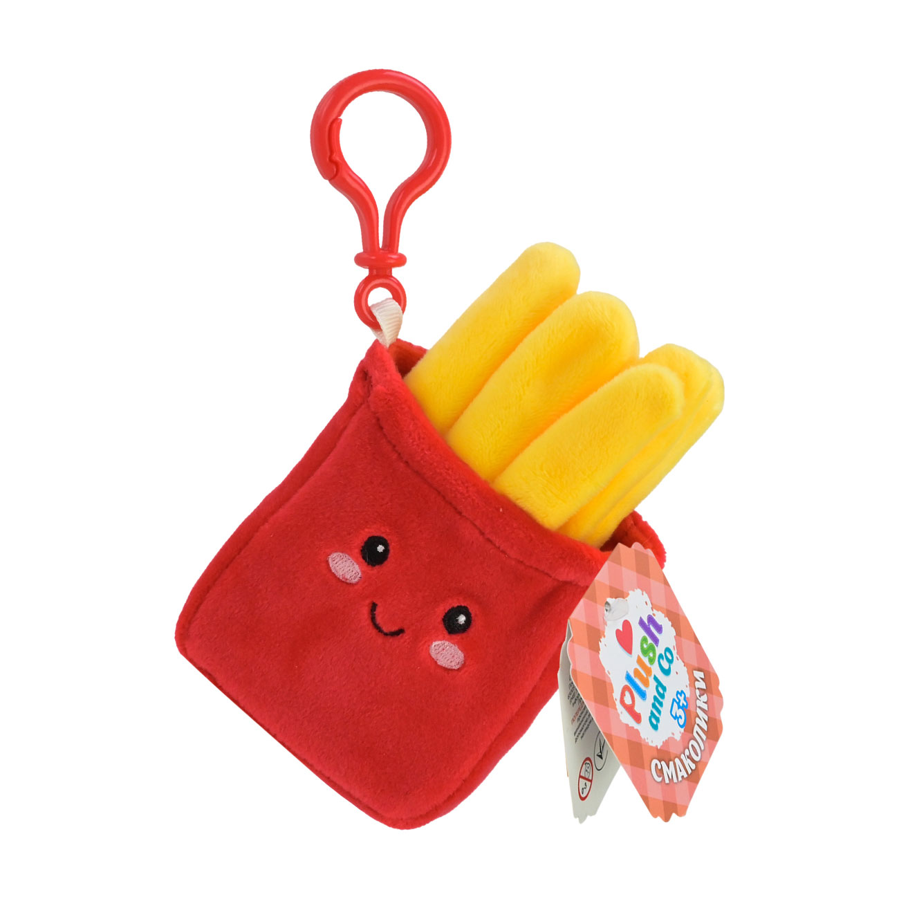 

М'яка іграшка-брелок Plush and Co Картопля фрі, 13 см, від 3 років (PLC25089)