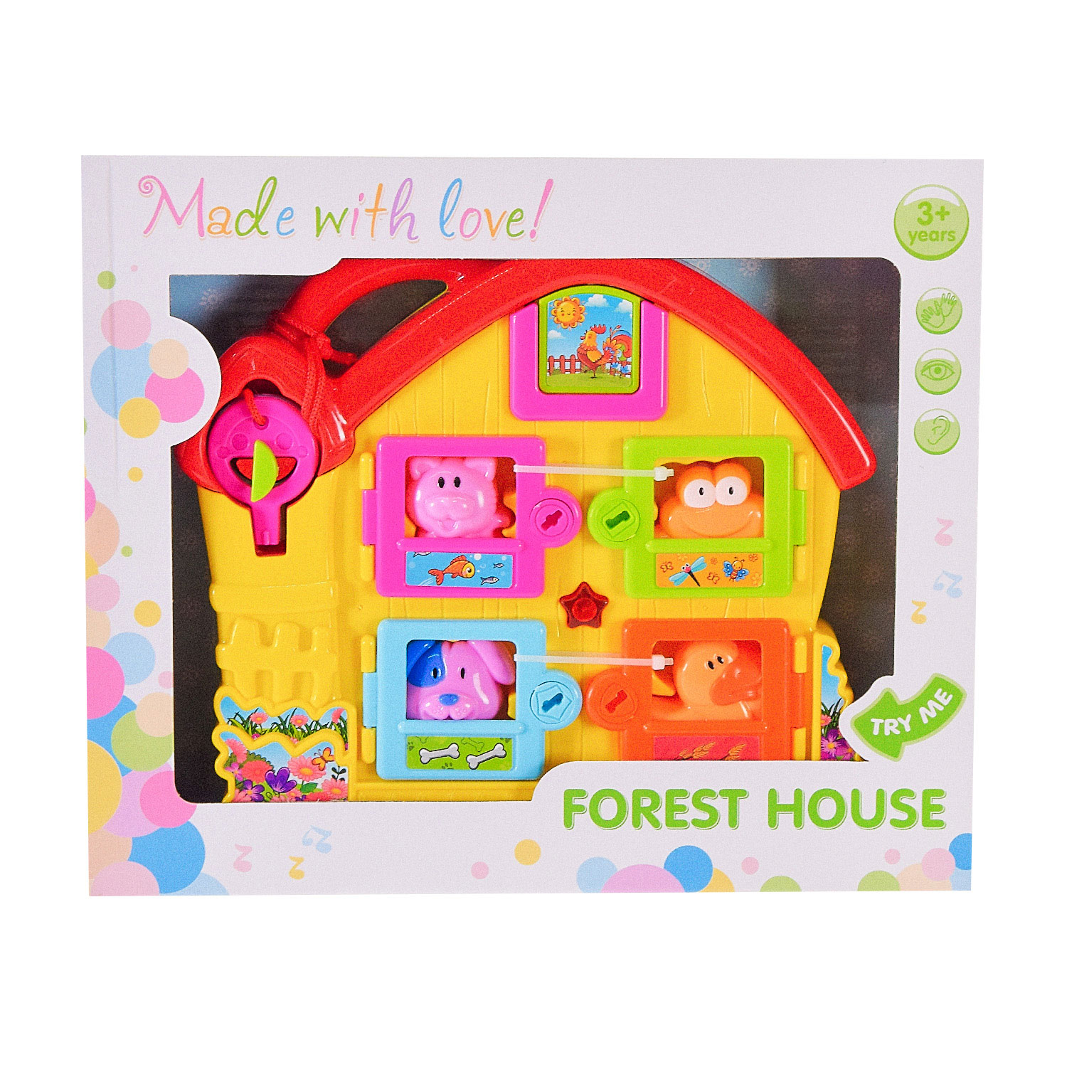 

Дитяча іграшка Shantou Jinxing Бізіпланшет, зі світлом та звуком, від 3 років (523D)