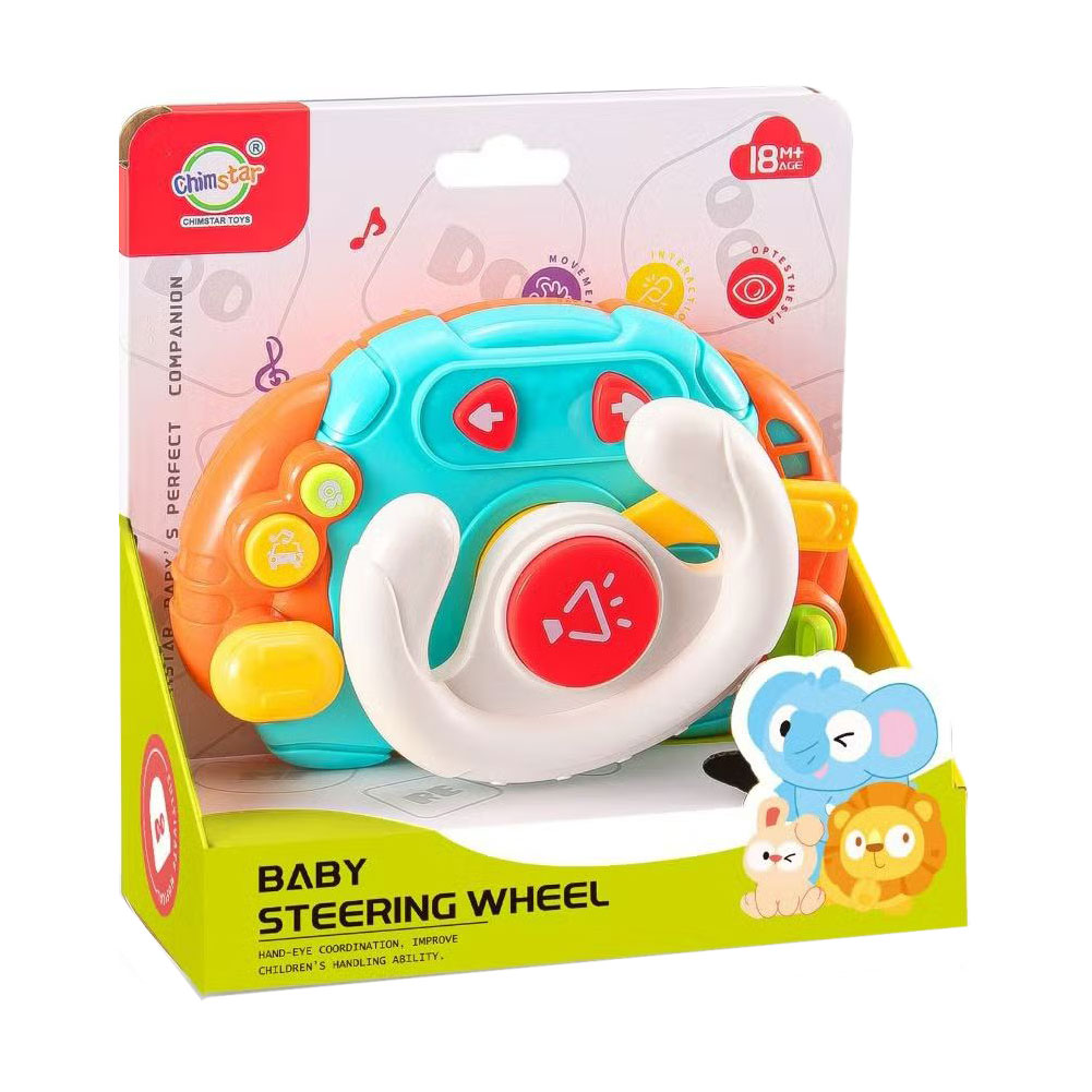 

Дитяче музична іграшка YG Toys Кермо, на батарейках, від 1.5 років (503-17A)