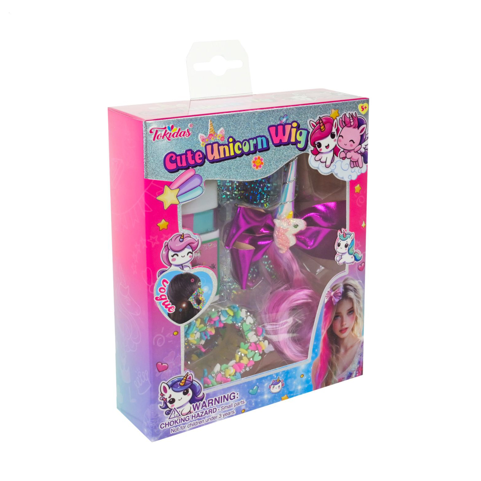 

Дитячий набір для волосся Shantou Jinxing від 5 років, 3 предмети (T305)