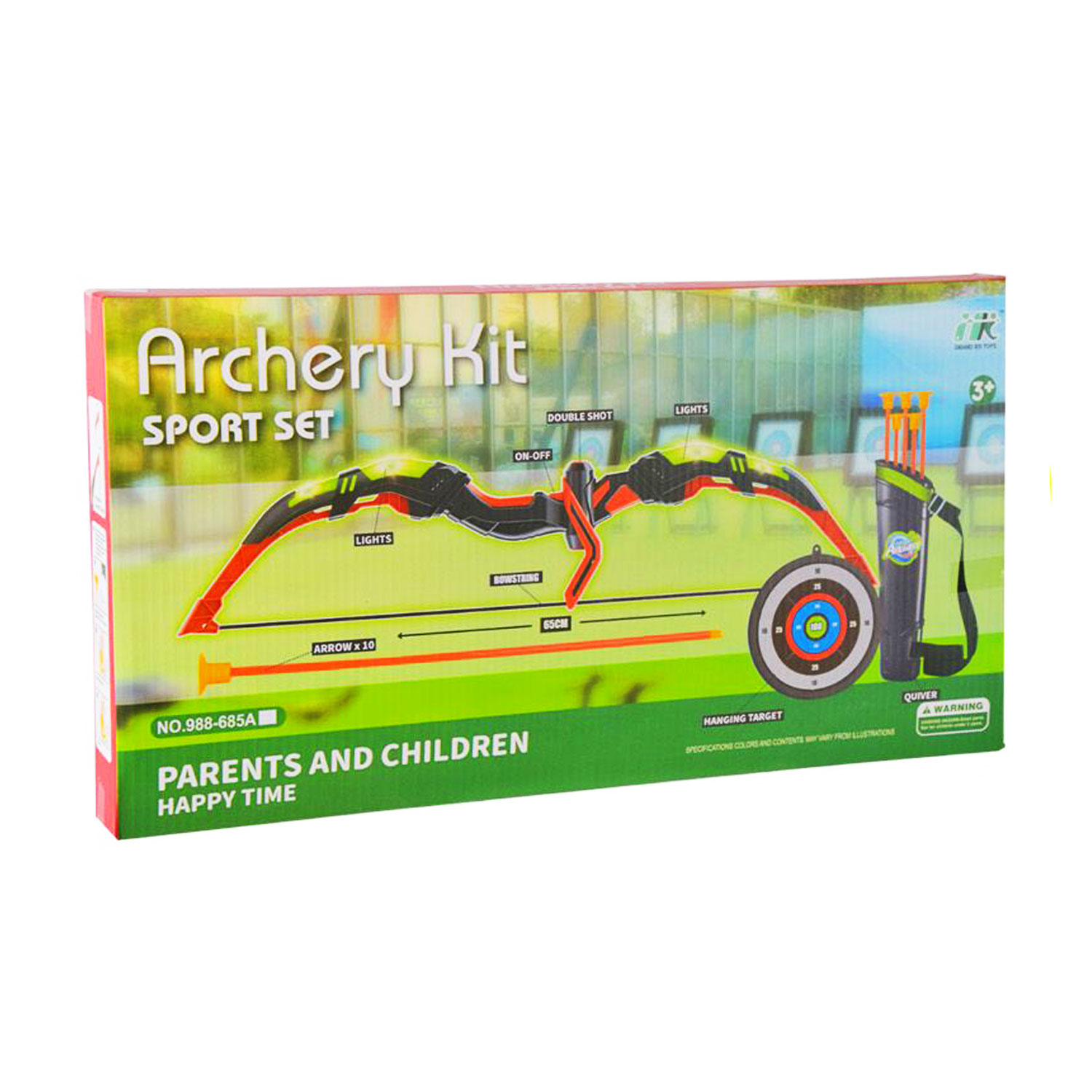 

Дитяча іграшка Shantou Jinxing Арбалет, у коробці, від 3 років, 44*23*6 см, 13 деталей (988-675A)