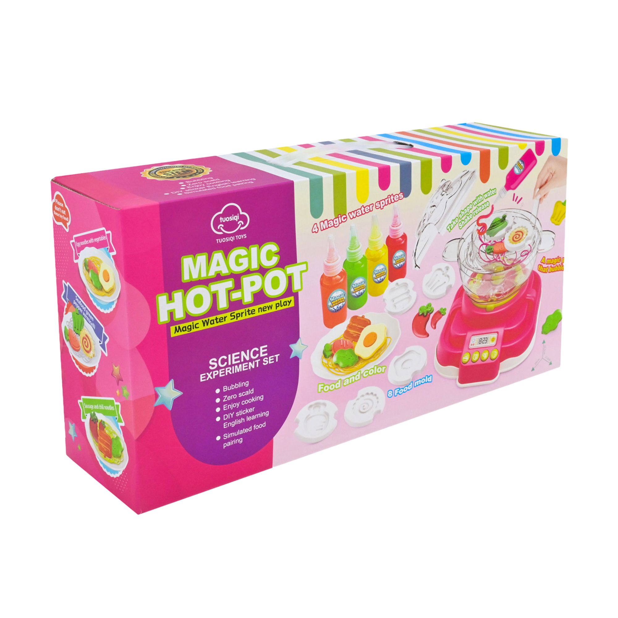 

Набір для творчості Shantou Jinxing Magic Hot-Pot, від 6 років, 34*17*9.3 см, 18 деталей (T913A)