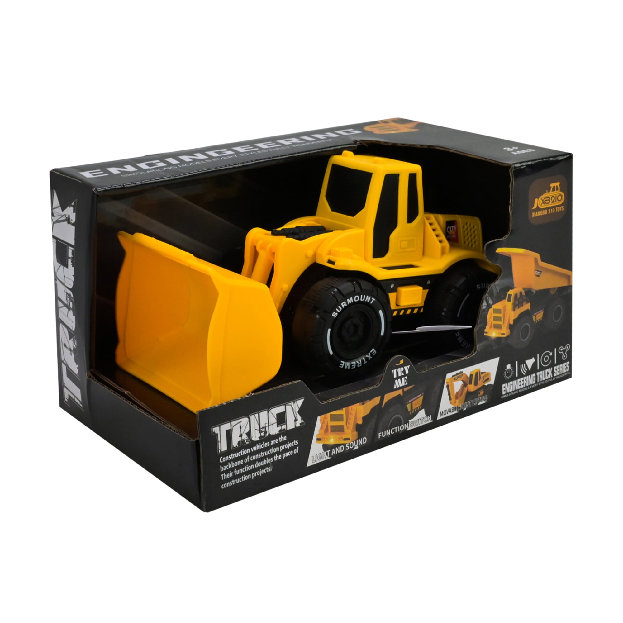 

Дитяча машинка Shantou Jinxing Будтехніка, від 3 років, 16*8*9 см (210-123C)