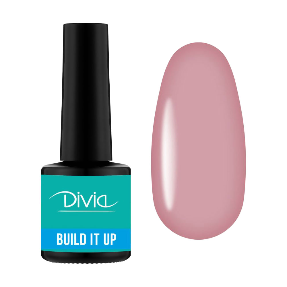 

Рідкий гель для нарощування нігтів Divia Build It Up, BU0807 Marshmallow, 8 мл