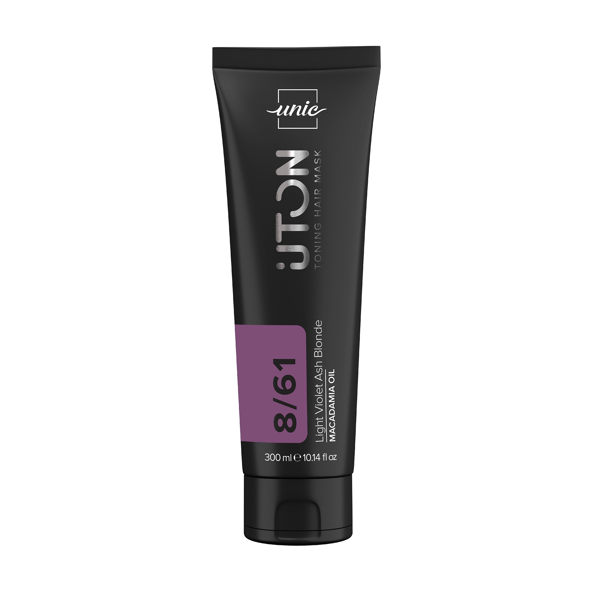 

Тонувальна маска для волосся Unic Uton Toning Hair Mask 8/61 Light Violet Ash Blonde, 300 мл