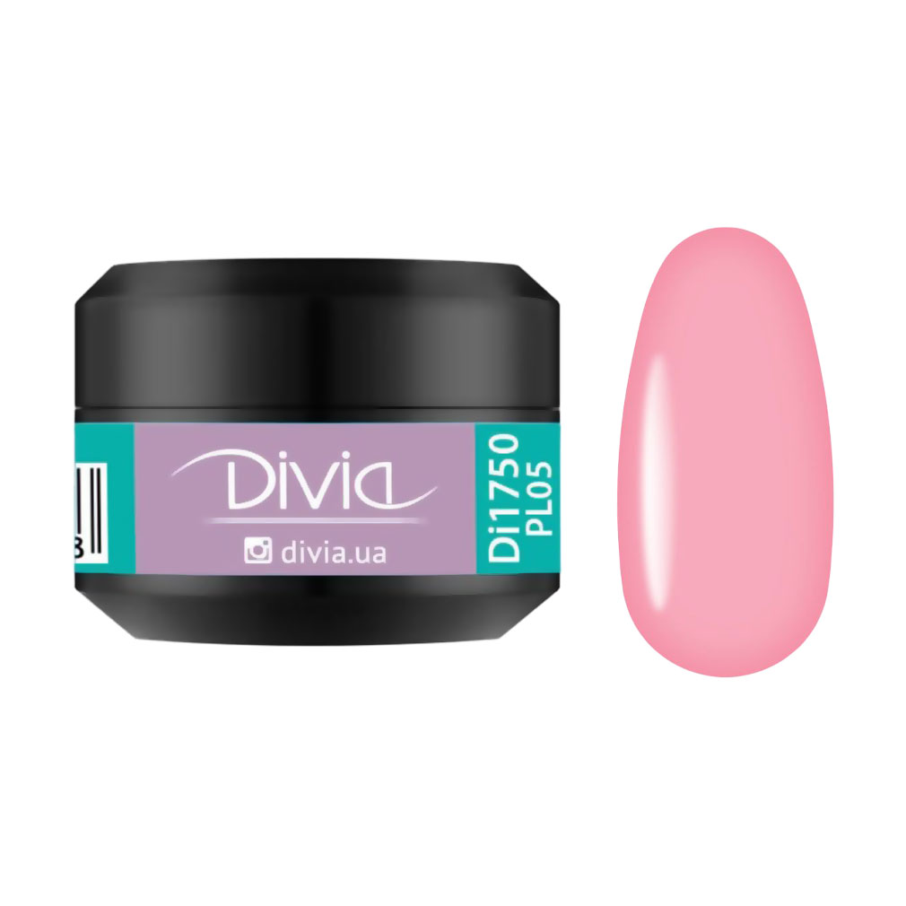 

Гель для нарощування нігтів Divia ProLine Builder Gel PL05 Pink, 5 г