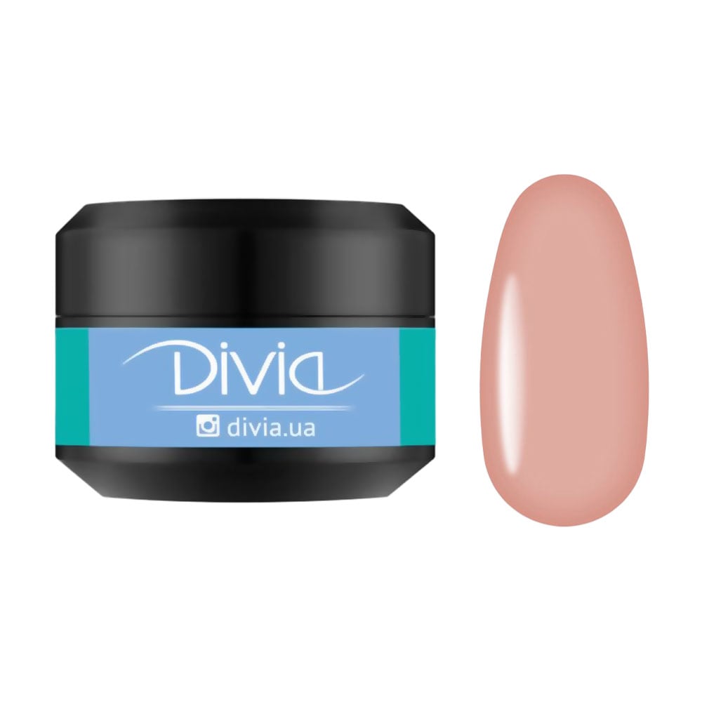 

Гель для нарощування нігтів Divia Jelly Builder Gel GJ09 Mousse, 30 г