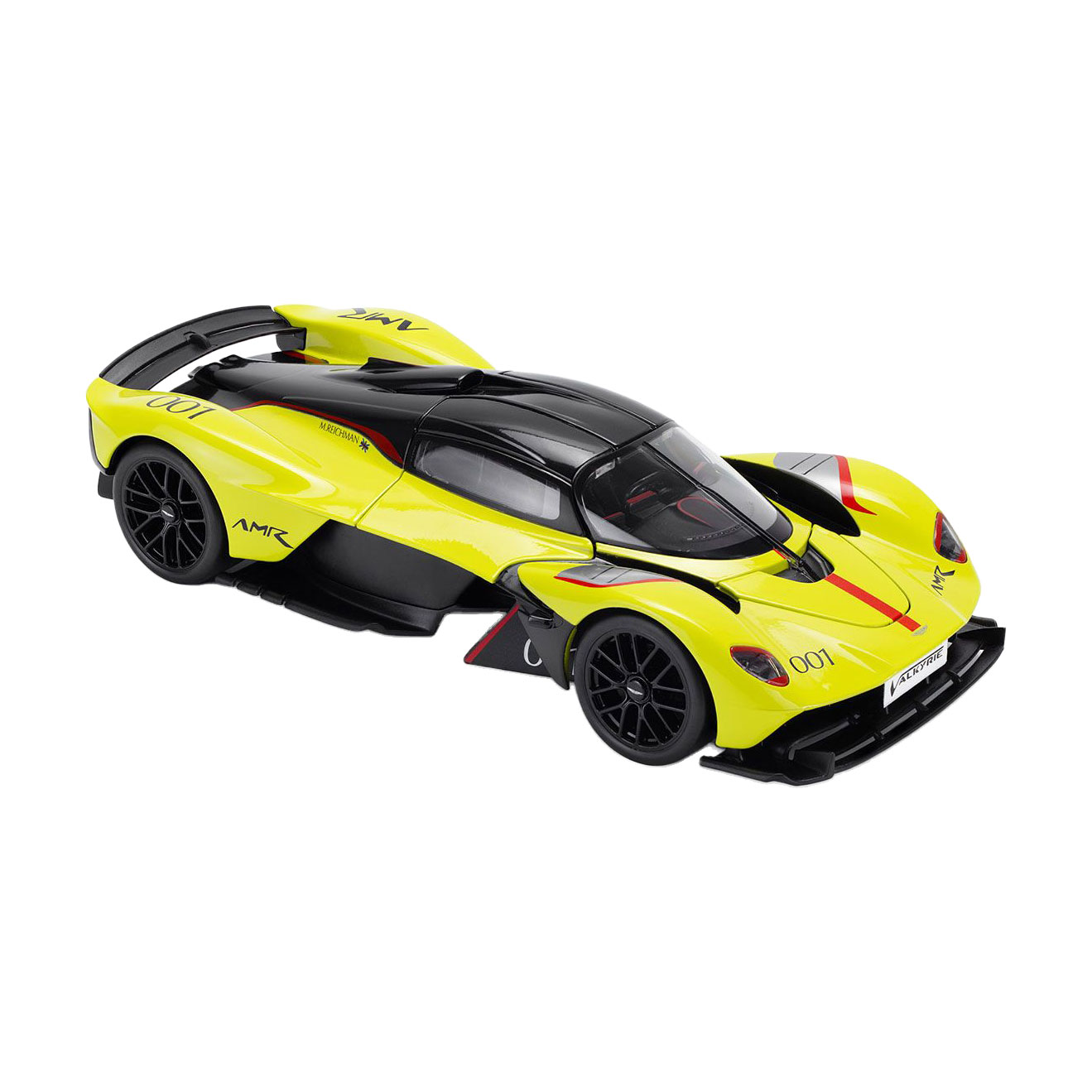 

Автомодель TechnoDrive Aston Martin Valkyrie, жовта, 1:18, від 3 років, 10*25*6 см (250937AMVKLG)