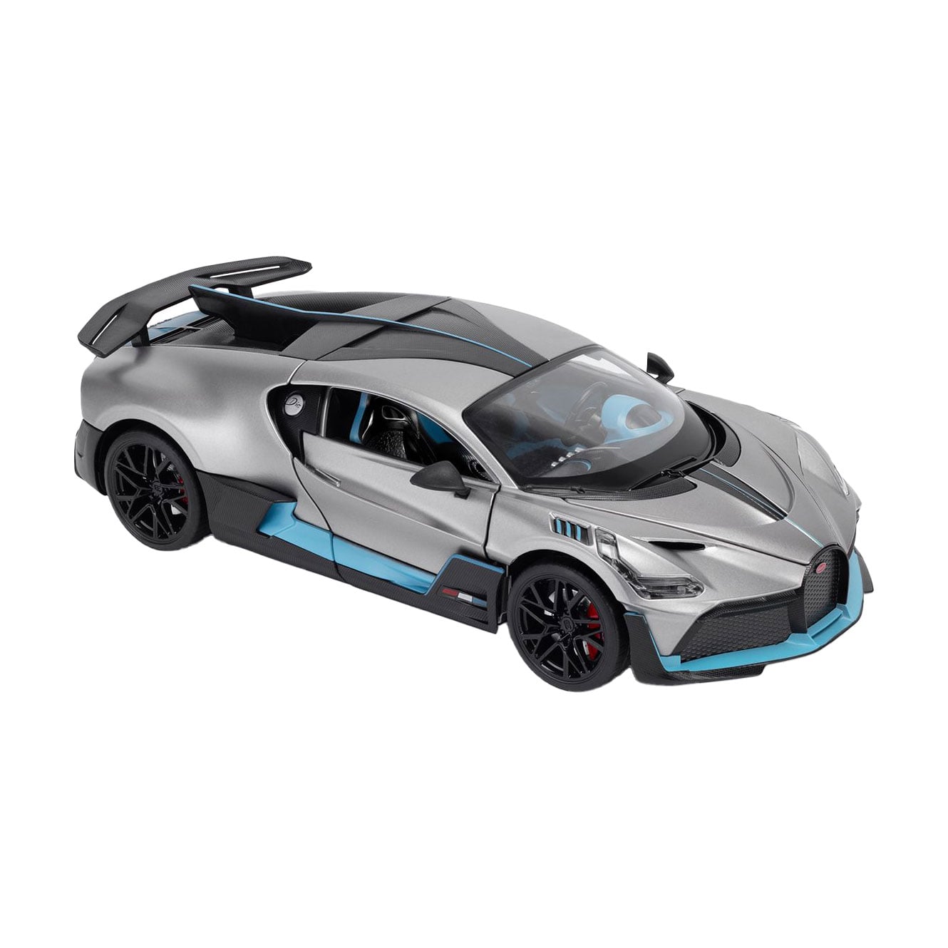

Автомодель TechnoDrive Bugatti Divo, сіра, 1:18, від 3 років, 12*25*6 см (250940BDGY)