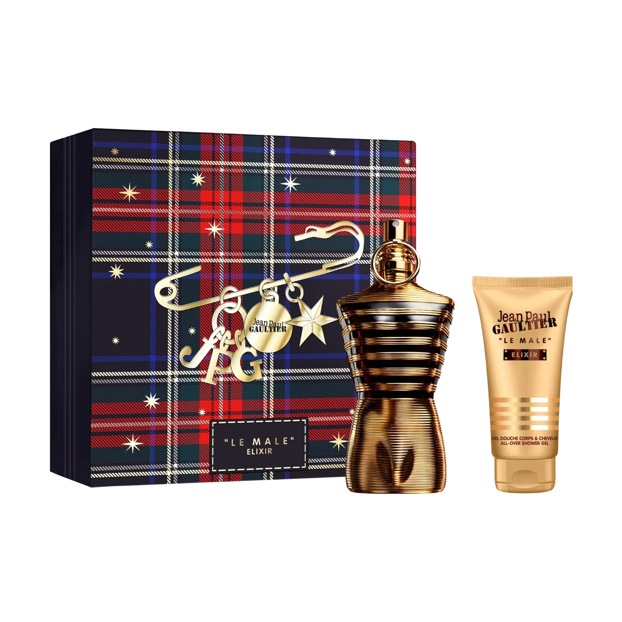 

Парфумований набір чоловічий Jean Paul Gaultier Le Male Elixir (гель для душу, 75 мл + парфуми, 125 мл)