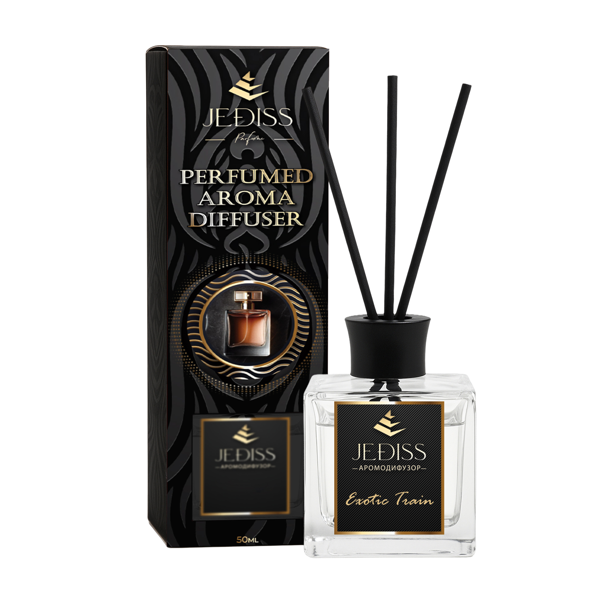 

Парфумований аромадифузор Jediss Exotic Train, 50 мл