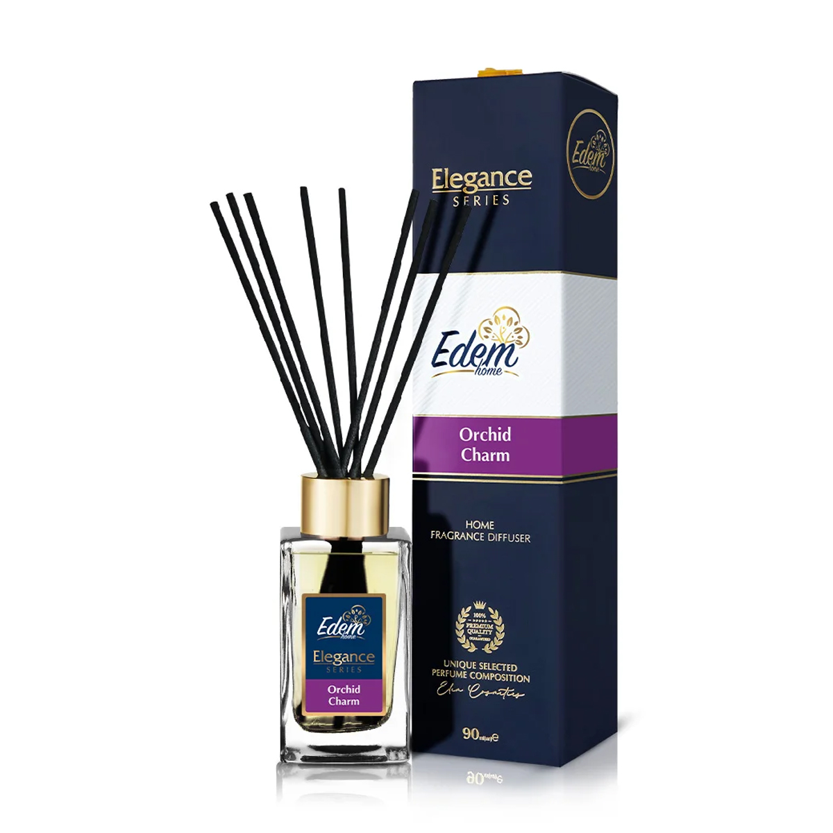 

Аромадифузор Edem Home Elegance Series Orchid Charm, 90 мл