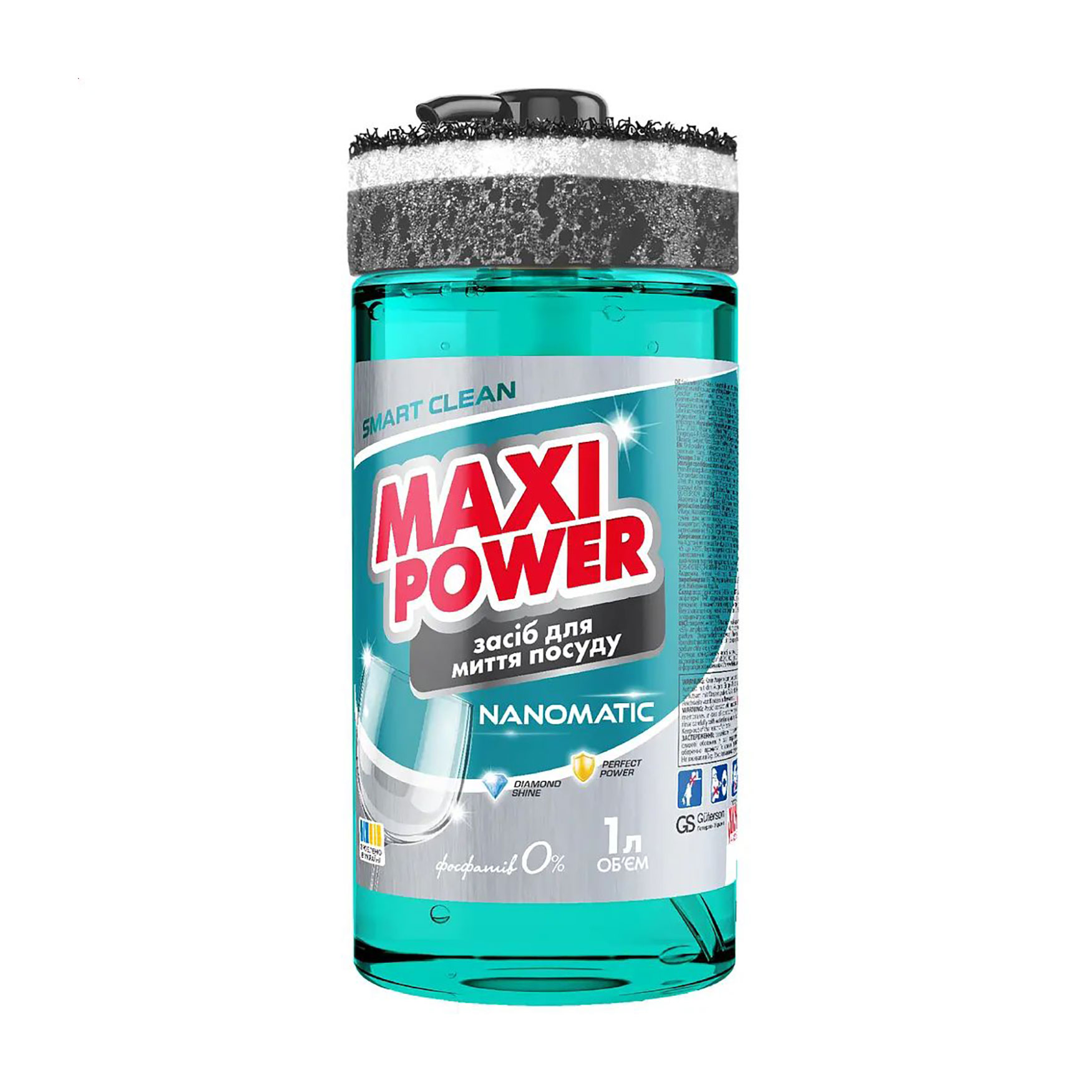 

Засіб для миття посуду Maxi Power Nanomatic, 1 л