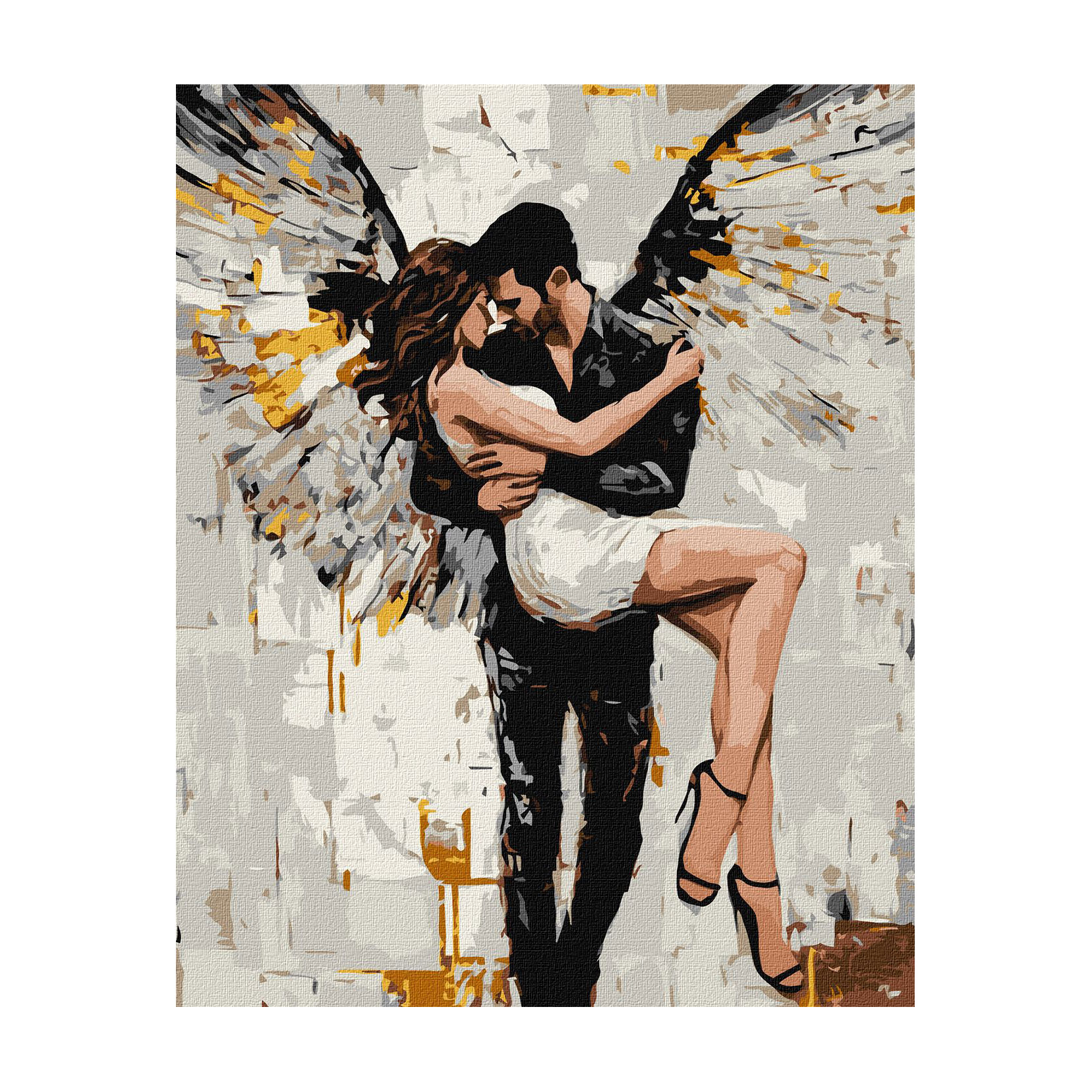 

Картина за номерами Ideyka Її спасіння з фарбами металік extra, 40*50 см (KHO8657)