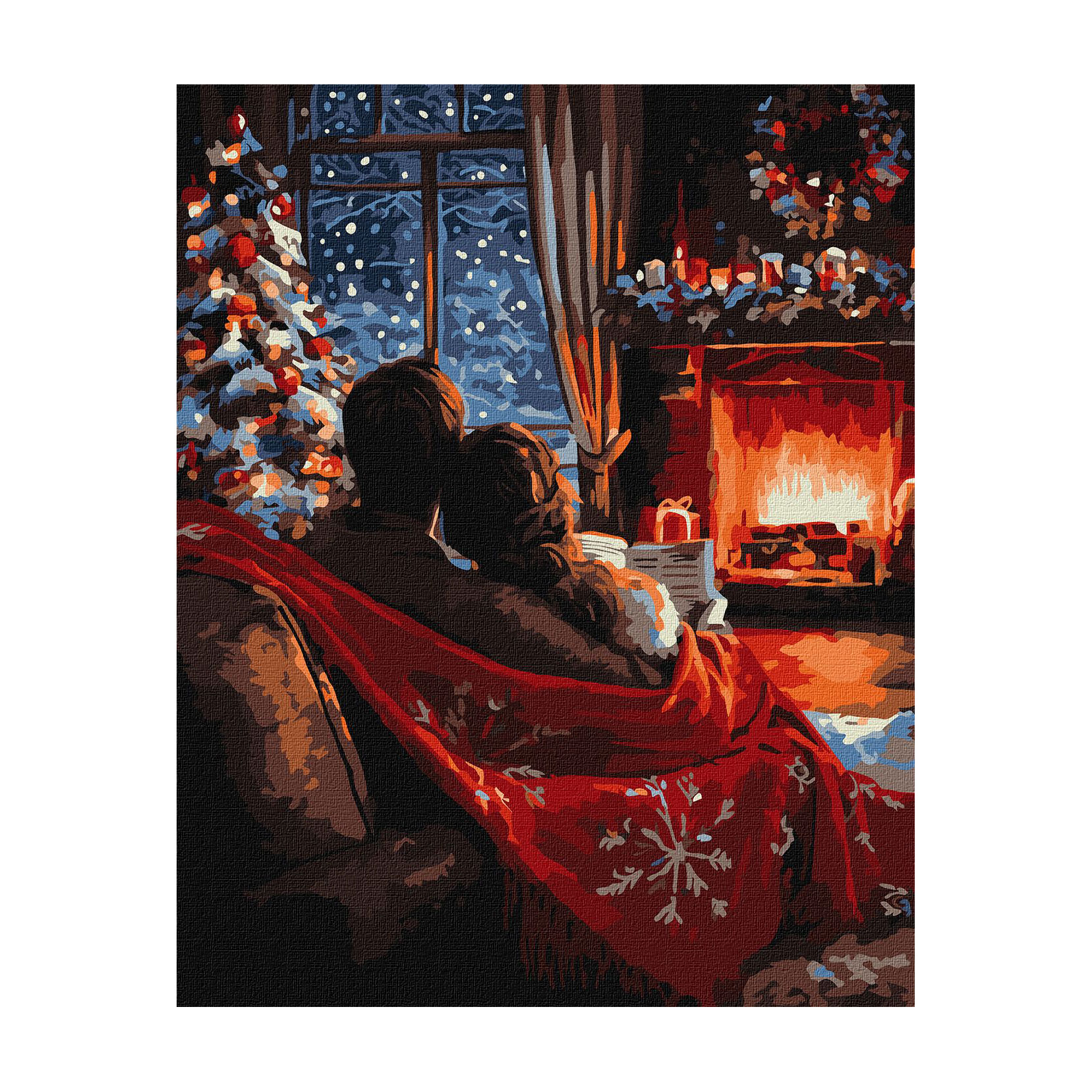 

Картина за номерами Ideyka Пара біля каміну, 40*50 см (KHO8700)