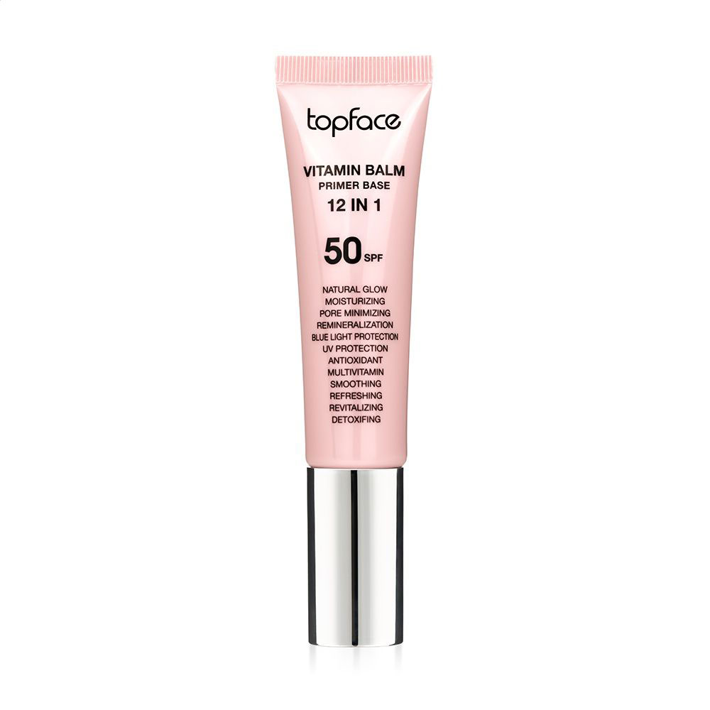 

Праймер-основа для обличчя Topface Vitamin Balm Primer Base 12 в 1 SPF 50 PT473, 30 мл