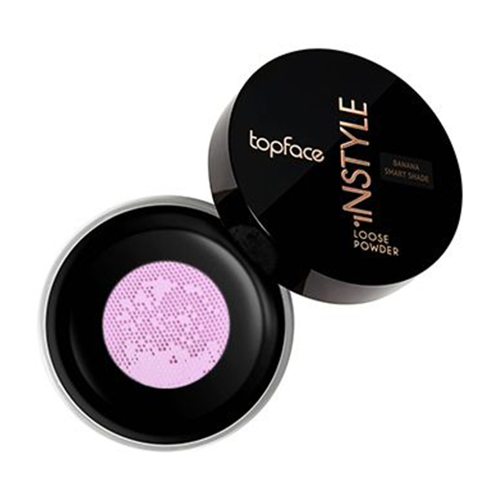 

Розсипчаста пудра для обличчя TopFace Instyle Perfective Loose Powder, 105 Pink Star, 10 г