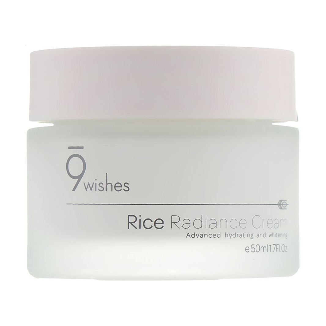 

Зволожувальний крем для обличчя 9wishes Rice Radiance Cream для сяяння шкіри, 50 мл